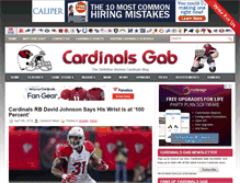 Tablet Screenshot of cardinalsgab.com